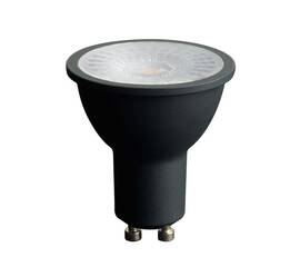 Лампа светодиодная Feron GU10 7W 2700K черная LB-1607 48956