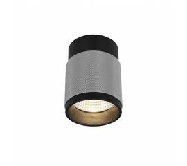 Потолочный светодиодный светильник iLedex Delta 1955-10W-3000K-36 BK+SL