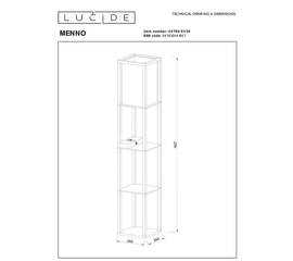 Торшер Lucide Menno 44799/81/30