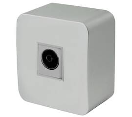 Розетка телевизионная TV Stekker София серебро MST00-10-03 49323