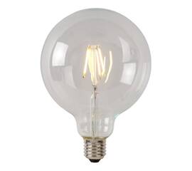 Лампа светодиодная Lucide E27 7W 2700К прозрачная 49083/07/60