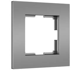 Рамка на 1 пост Werkel Slab серебро матовый W0012965 4690389193361