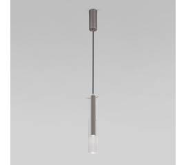 Подвесной светодиодный светильник Eurosvet Swan 50254/1 Led графит