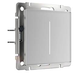 Сенсорный диммер Werkel с подсветкой серебряный W3443106 4690389195440