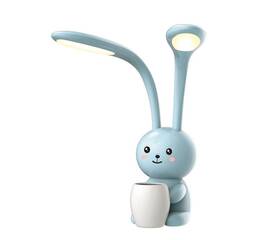 Настольная лампа Uniel Заяц ULM-D160 12W/3000-6000K/Dim Blue UL-00011723