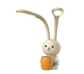 Настольная лампа Uniel Заяц ULM-D160 12W/3000-6000K/Dim Ivory UL-00011722