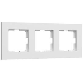 Рамка Slab на 3 поста Werkel W0032961 Белый матовый
