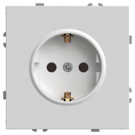 Розетка 2P+PE Stekker Эмили со шторками белый фарфор RST16-5110-01 49880