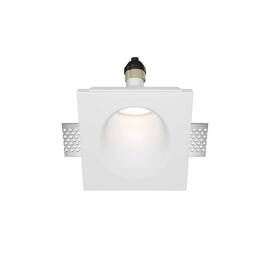 Встраиваемый светодиодный светильник Maytoni Gyps Modern DL001-WW-01-W