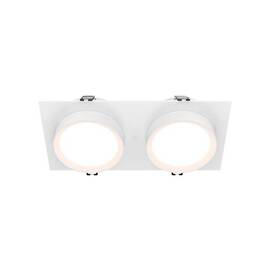 Встраиваемый светильник Maytoni Technical Hoop DL086-02-GX53-SQ-W