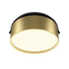 Встраиваемый светодиодный спот Maytoni Technical Onda DL024-18W3K-BMG