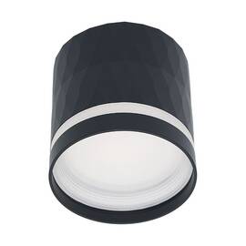 Накладной светильник Reluce Technical 53002-9.5-001LD GX53 BK (#акция#)