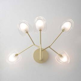 Бра Crystal Lux SOLE AP5 GOLD