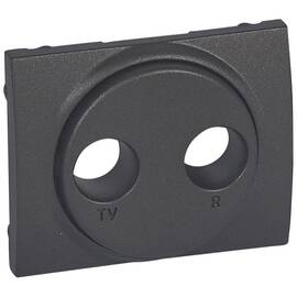 Лицевая панель Legrand Galea Life розетки TV-RD темная бронза 771272