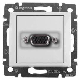 Розетка HD15 Legrand Valena белая 770083