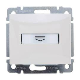 Выключатель карточный Legrand Valena с выдержкой времени и подсветкой белый 774234