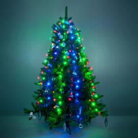 Светодиодный занавес Eurosvet 200-003 мульти 0,45*1,5м IP20