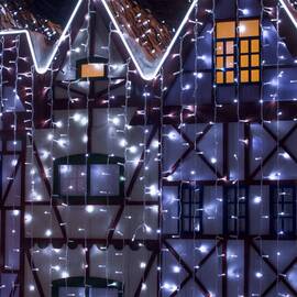 Светодиодный занавес Eurosvet 200-101 белый 2*3м IP65