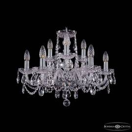 Подвесная люстра Bohemia Ivele Crystal 1402/6+3/195 Ni