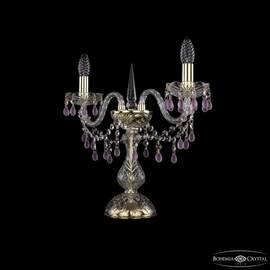 Настольная лампа Bohemia Ivele Crystal 1410L/2/141-39 G V7010