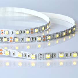 Светодиодная лента Uniel ULS-M25-5050-60LED/m-10mm-IP20-DC12V-14,4W/m-5M-3000K PROFI катушка в герме