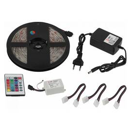 Светодиодная влагозащищенная лента ЭРА 14,4W/m 60LED/m 5050SMD RGB 5M 5050kit-14,4-60-12-IP65-RGB-5m