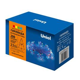 Гирлянда Uniel ULD-S0250-200/STA MULTI IP44 STARBURST