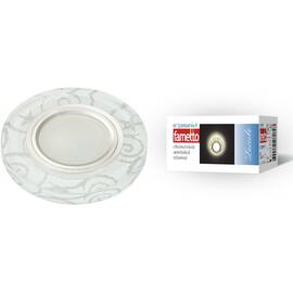 Встраиваемый светильник Fametto Luciole DLS-L202 GU5.3 CHROME/WHITE