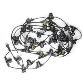 Уличная гирлянда Uniel (UL-00006440) UDL-K110 40/E27/10M IP65 BLACK BELT-LIGHT