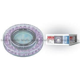 Встраиваемый светильник Fametto Peonia DLS-P102 GU5.3 CHROME/PINK