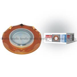 Встраиваемый светильник Fametto Peonia DLS-P105 GU5.3 CHROME/BRONZE