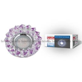 Встраиваемый светильник Fametto Peonia DLS-P117 GU5.3 CHROME/PURPLE