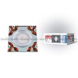 Встраиваемый светильник Fametto Peonia DLS-P109 GU5.3 CHROME/CLEAR+TEA