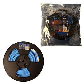 Светодиодная лента Uniel ULS-N11-2835-120LED/m-8mm-IP67-DC24V-10W/m-15M-BLUE катушка в герметичной у