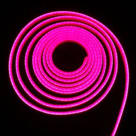 Светодиодная лента Uniel ULS-N11-2835-120LED/m-8mm-IP67-DC24V-10W/m-15M-PURPLE катушка в герметичной