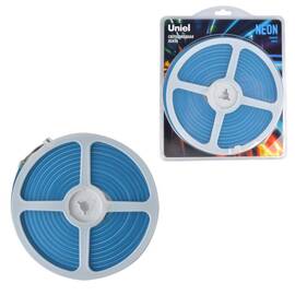 Светодиодная лента Uniel ULS-N01-2835-120LED/m-6mm-IP67-DC12V-9W/m-5M-BLUE блистер