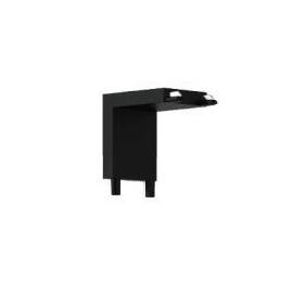 Коннектор L-образный вертикальный Italline Kreator IT09-9032 black