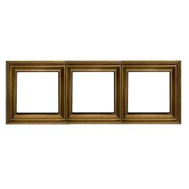 EcoProfi Deco Рамка 3-ная, Антик, Jung