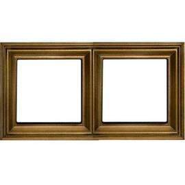 EcoProfi Deco Рамка 2-ная, Антик, Jung