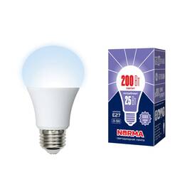 Лампа светодиодная (UL-00004471) Volpe E27 25W 6500K матовая LED-A70-25W/6500K/E27/FR/NR