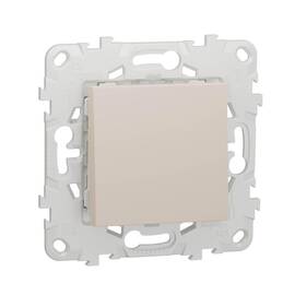 Переключатель двухклавишный Schneider Electric Unica New NU521344