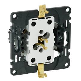 Розетка двойная Legrand Valena Мех In Matic 16A 250V с/з с защитными шторками безвинт. зажим 753031