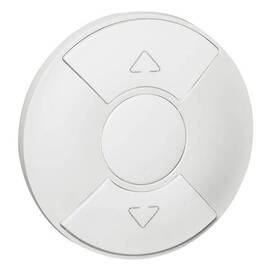 Лицевая панель Legrand Celiane механизма рольставней белая 068151