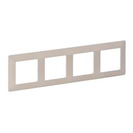 Рамка 4-постовая Legrand Valena Life слоновая кость 754044
