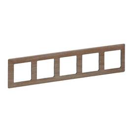 Рамка 5-постовая Legrand Valena Life Светлое дерево 754185