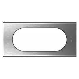 Рамка 4/5-модульная Legrand Celiane фактурная сталь 069105