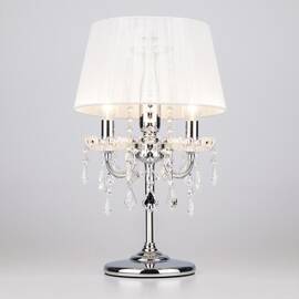 Настольная лампа Eurosvet 2045/3T хром/белый настольная лампа