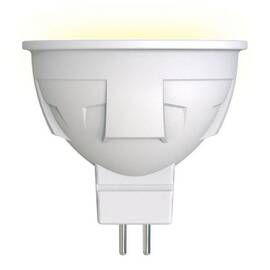 Лампа светодиодная диммируемая (UL-00003991) Uniel GU5.3 6W 3000K матовая LED-JCDR 6W/WW/GU5.3/FR/DI