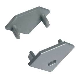 Заглушка для углового профиля Uniel UFE-C03 SILVER 2 POLYBAG 07753