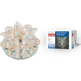 Встраиваемый светильник Fametto DLS-F129 G4 GLASSY/CHAMPAIGNE UL-00000354